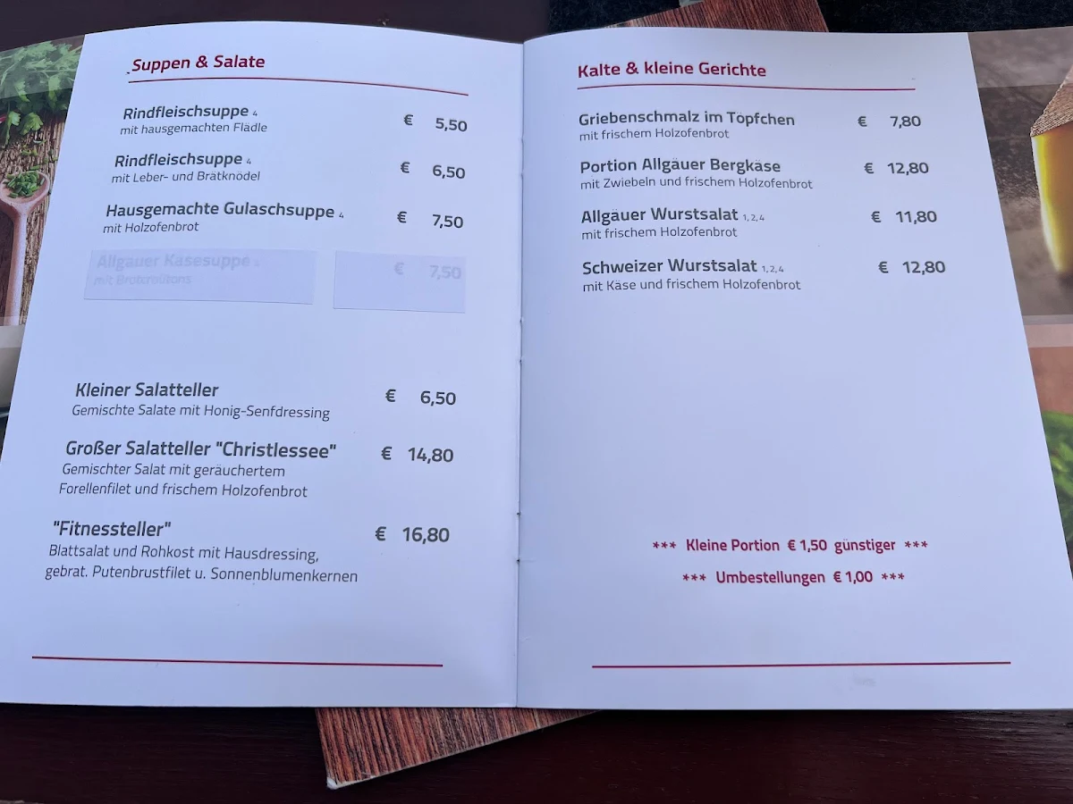 Speisekarte photo 4