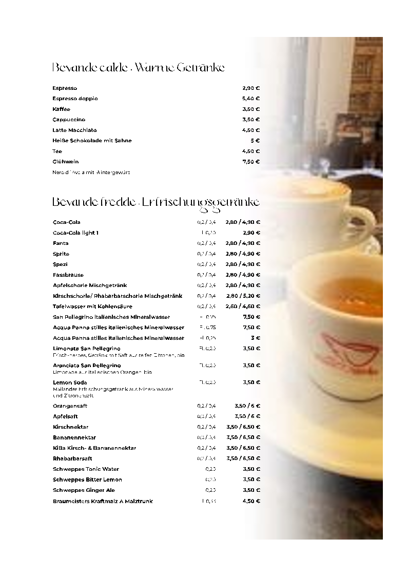 Speisekarte photo 2