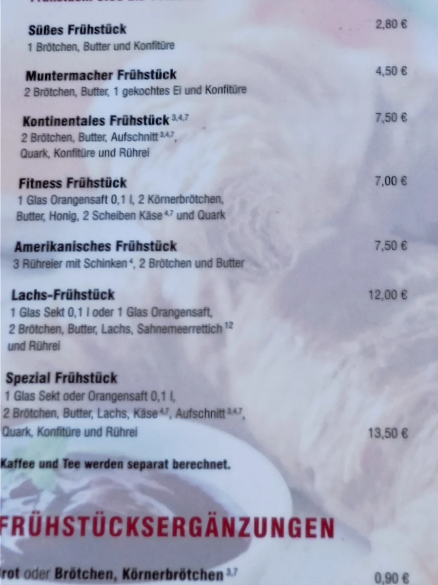 Speisekarte photo 5