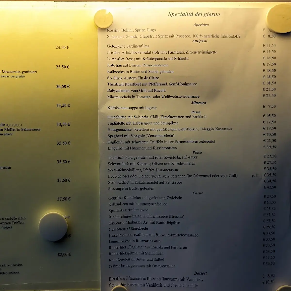 Speisekarte photo 3