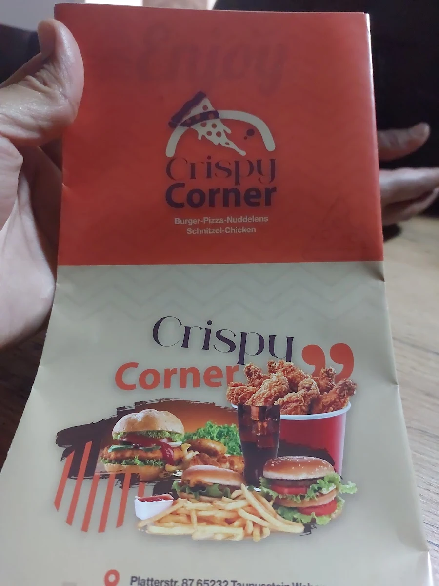 Speisekarte, Crispy Corner