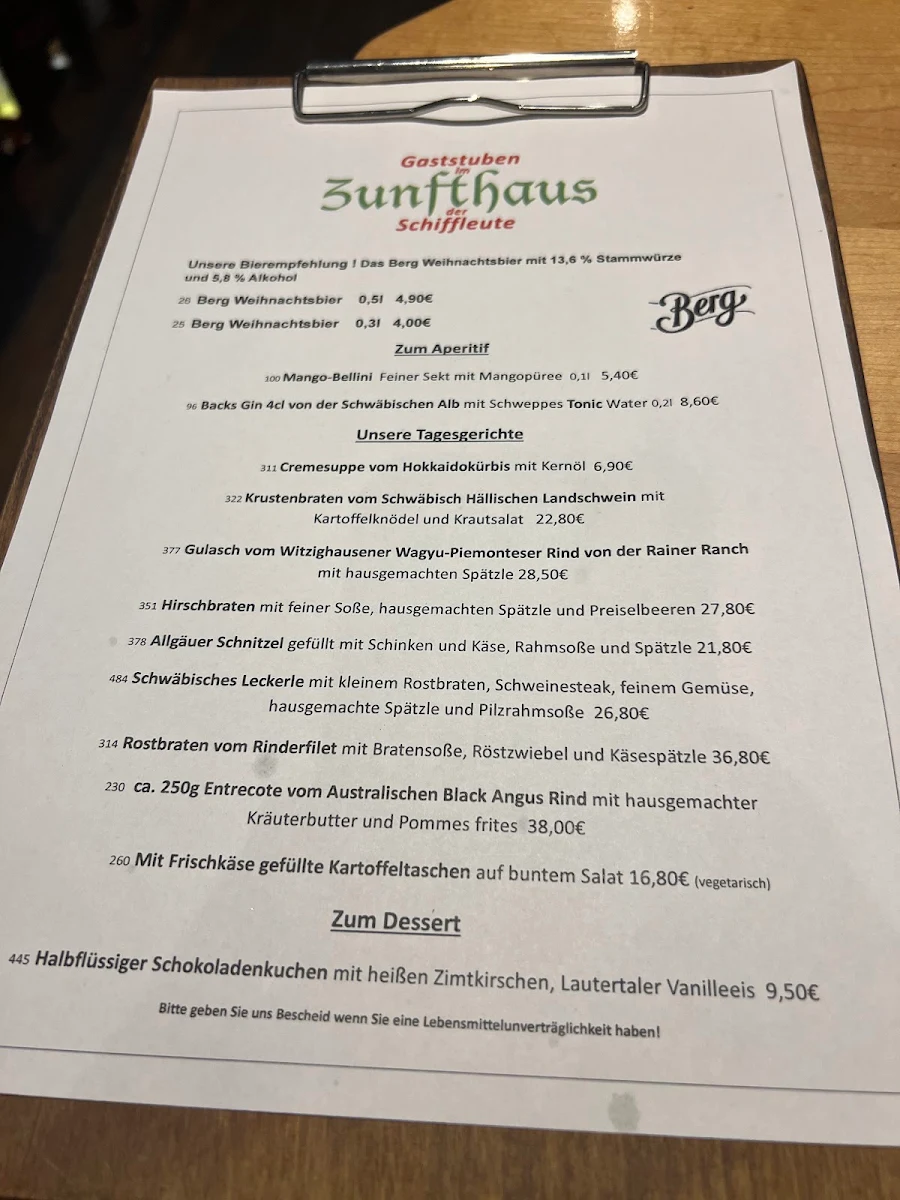 Speisekarte photo 10