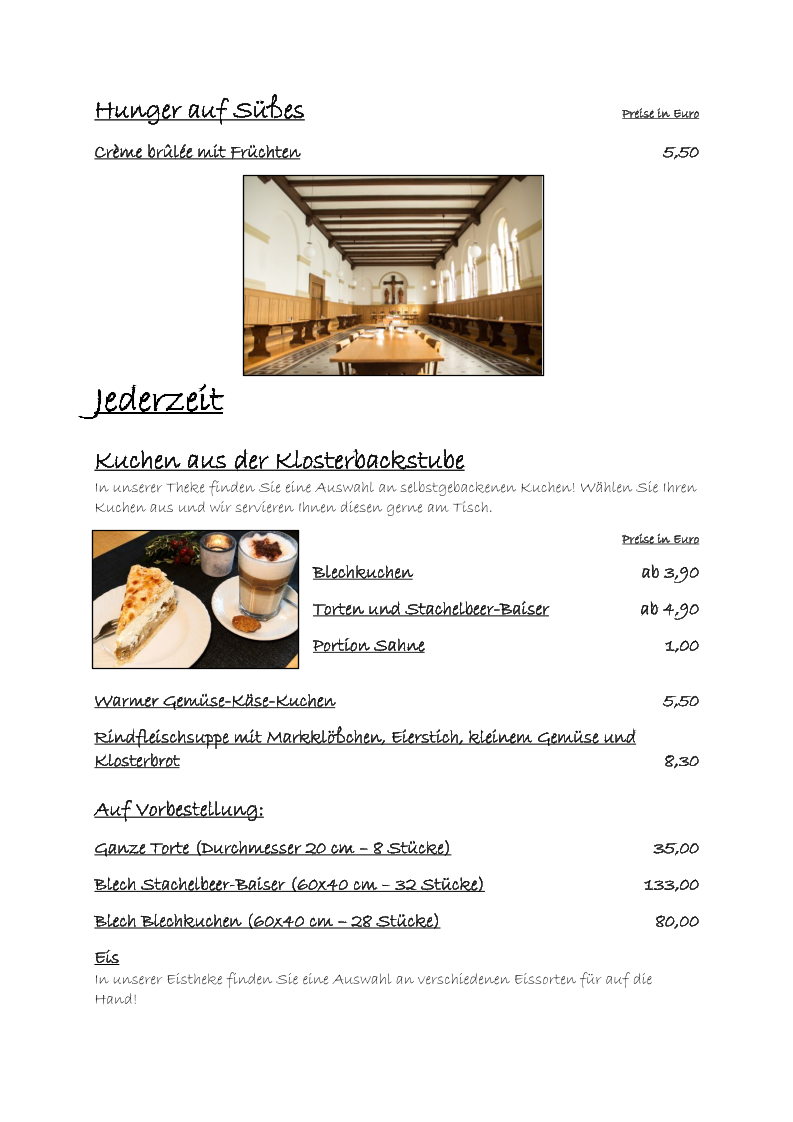 Speisekarte photo 6