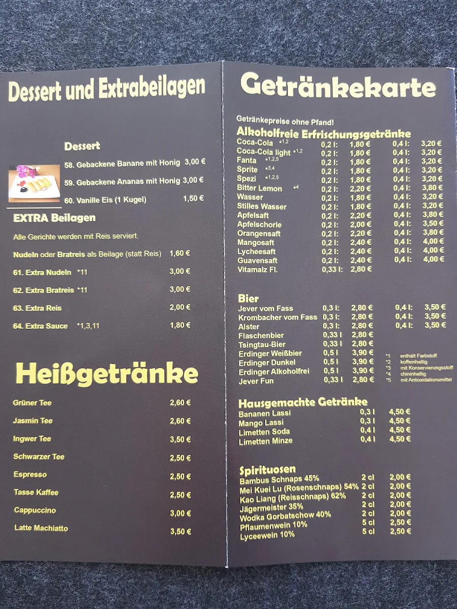 Speisekarte photo 10
