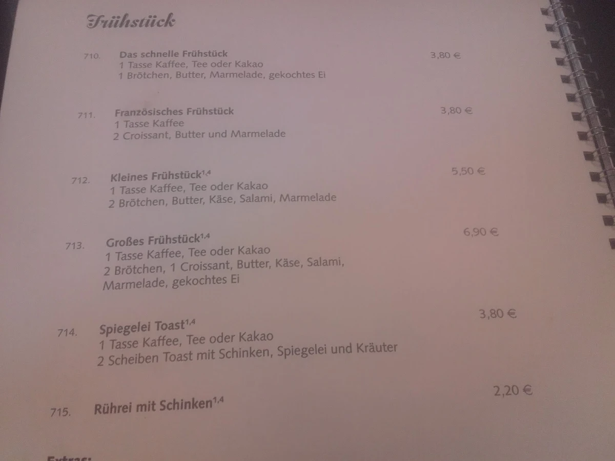 Speisekarte photo 3
