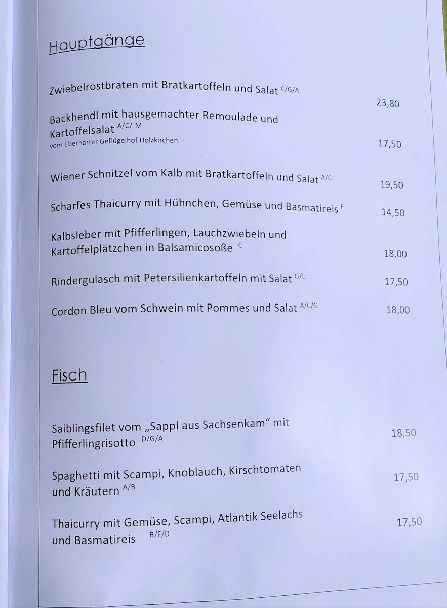 Speisekarte photo 8