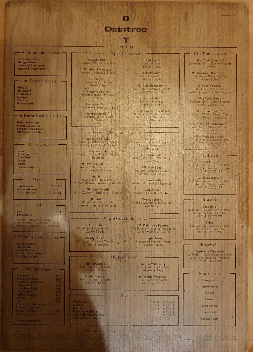 Speisekarte photo 2