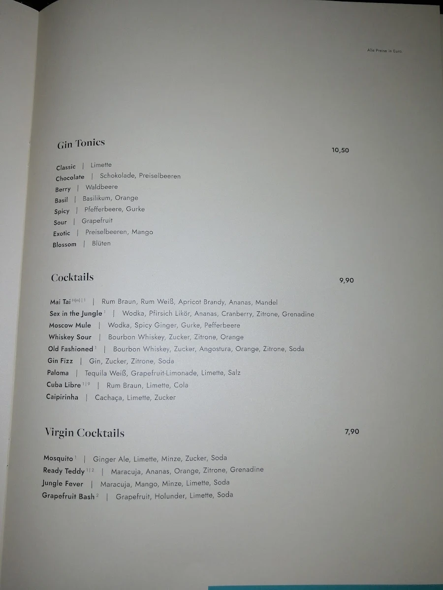 Speisekarte photo 9