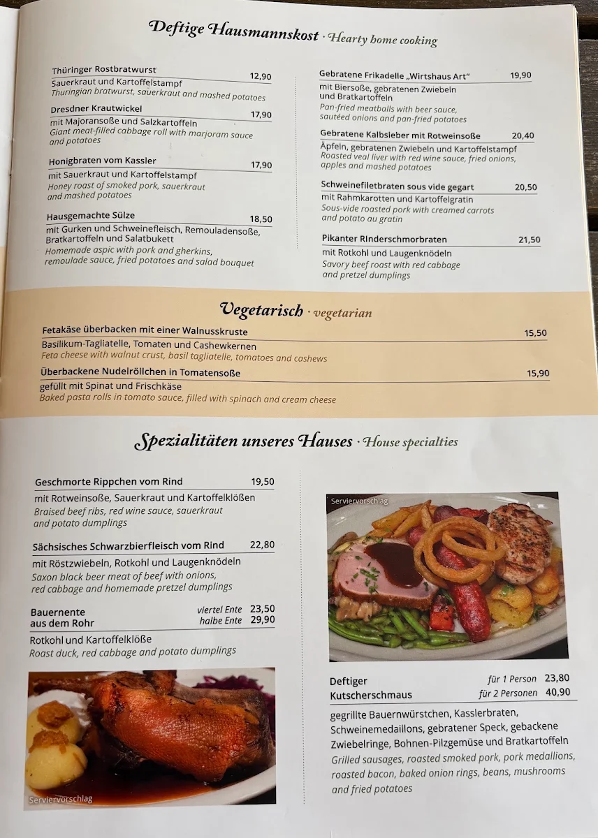 Speisekarte photo 1