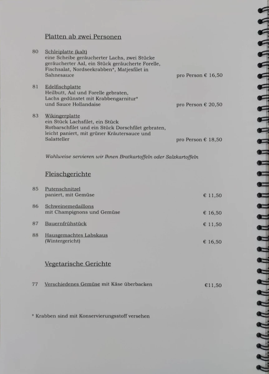 Speisekarte photo 3
