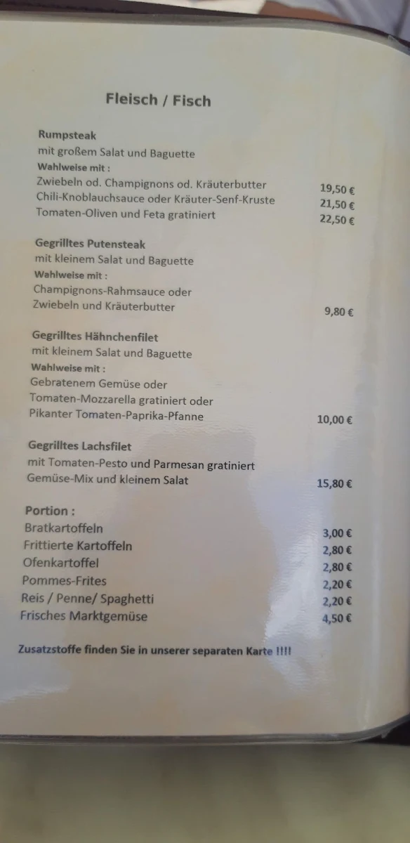 Speisekarte photo 1