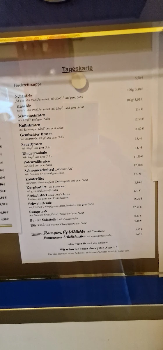 Speisekarte photo 4