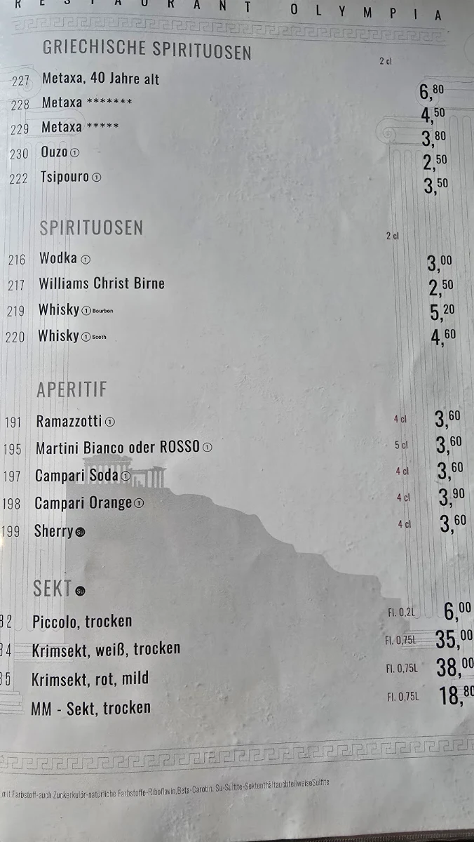 Speisekarte photo 3