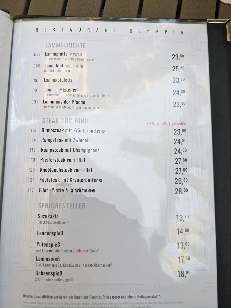 Speisekarte photo 9