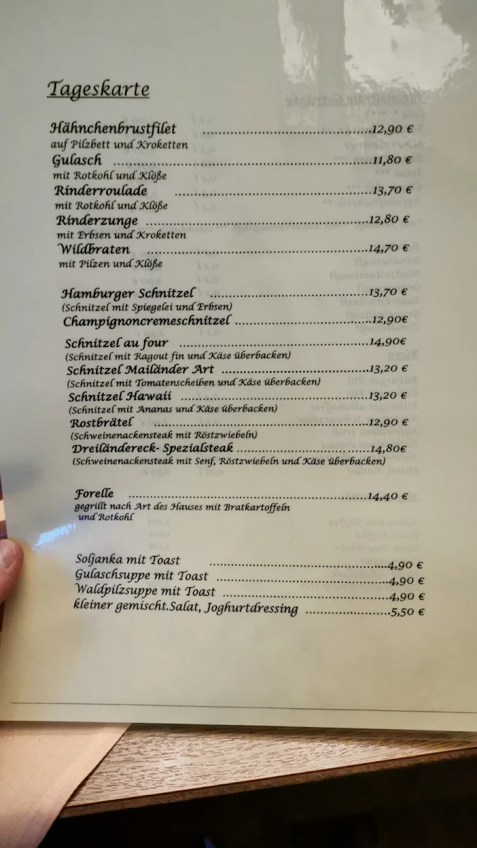 Speisekarte photo 2