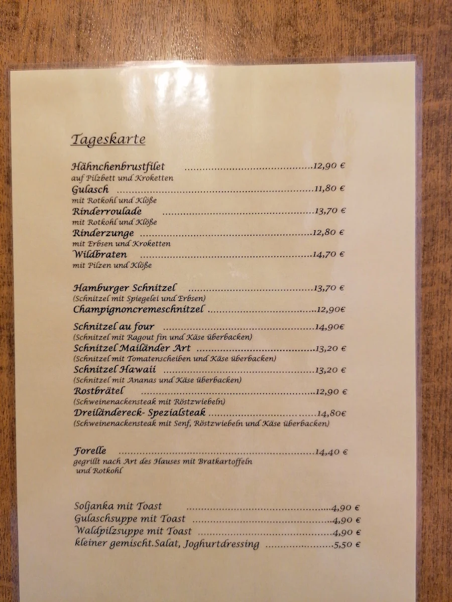 Speisekarte photo 3
