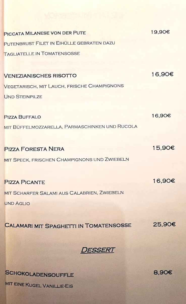 Speisekarte photo 2