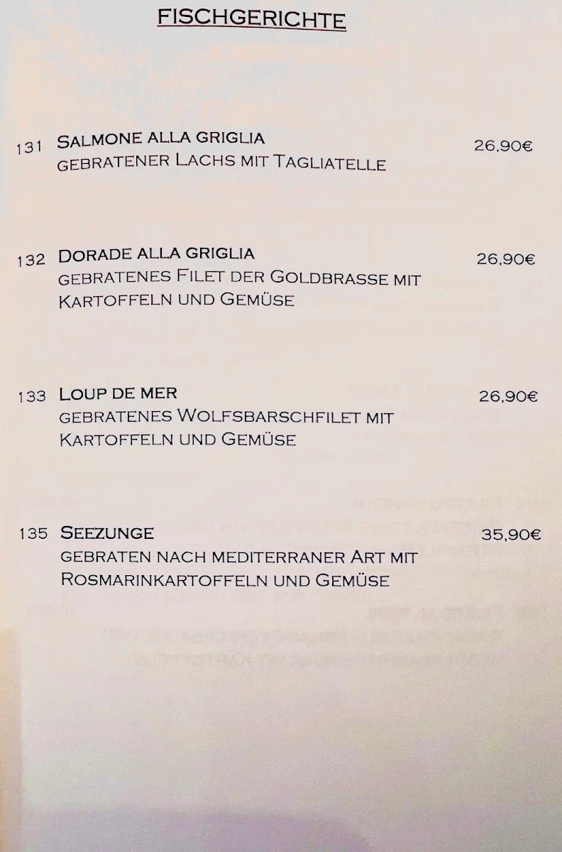 Speisekarte photo 4