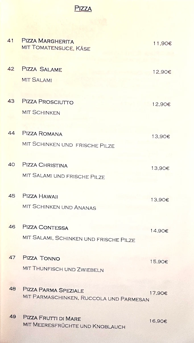 Speisekarte photo 6