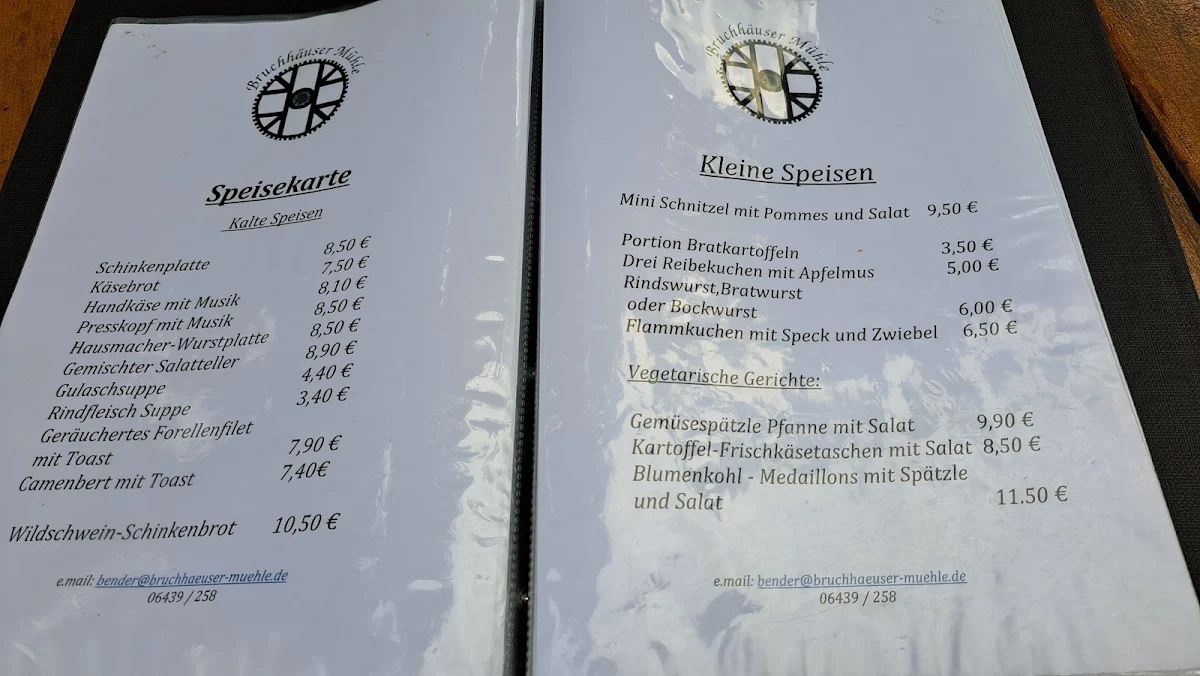 Speisekarte photo 1