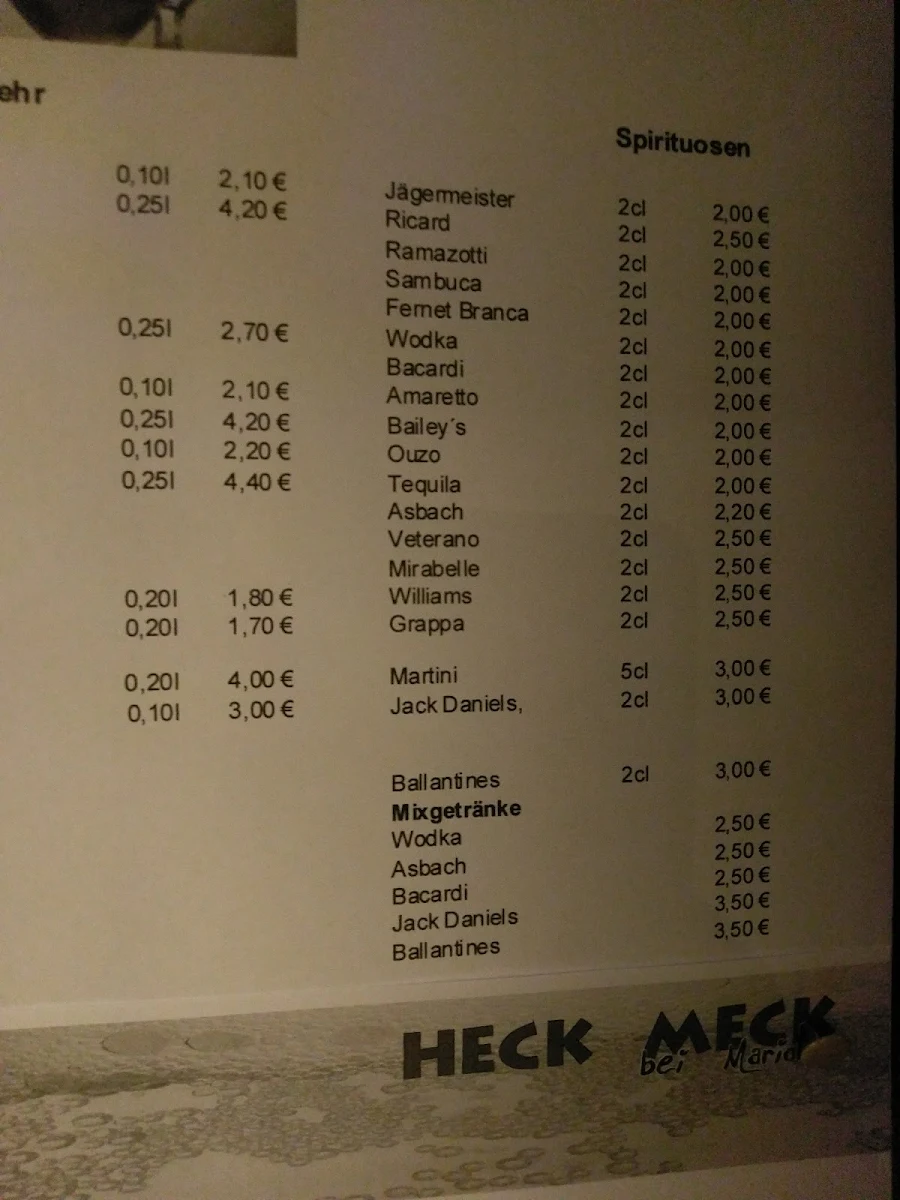 Speisekarte photo 1