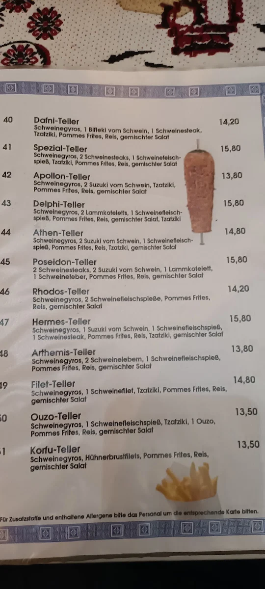 Speisekarte photo 3