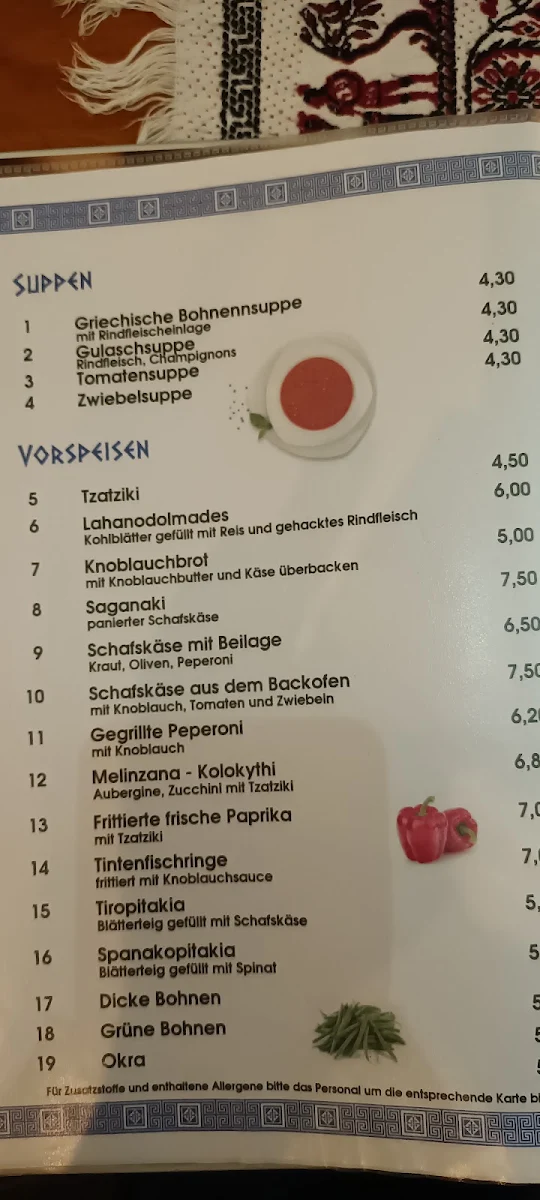 Speisekarte photo 5