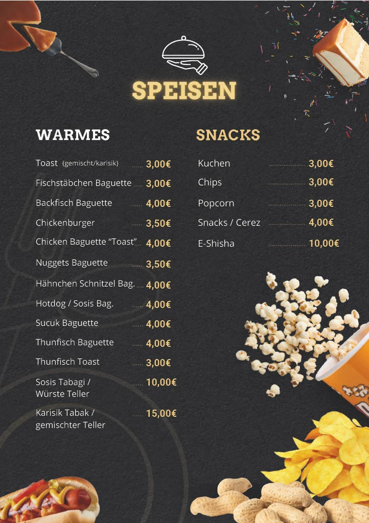 Speisekarte photo 3