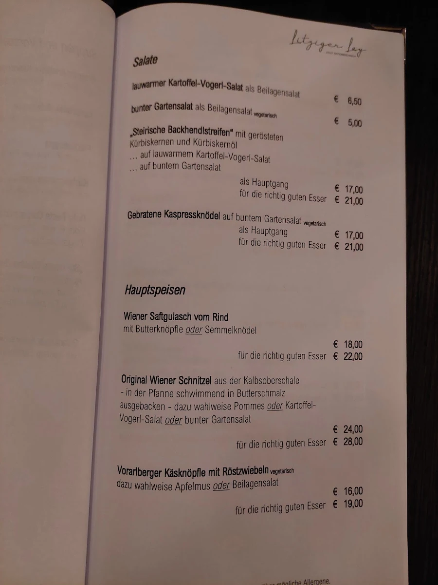 Speisekarte photo 3