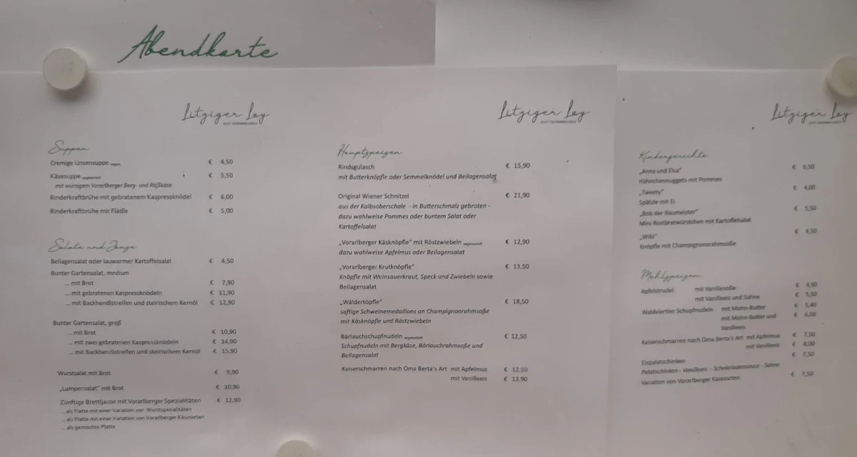 Speisekarte photo 4