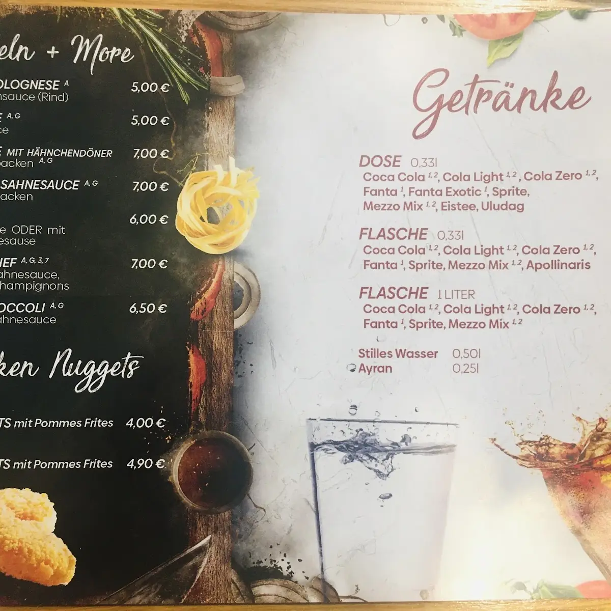 Speisekarte photo 3