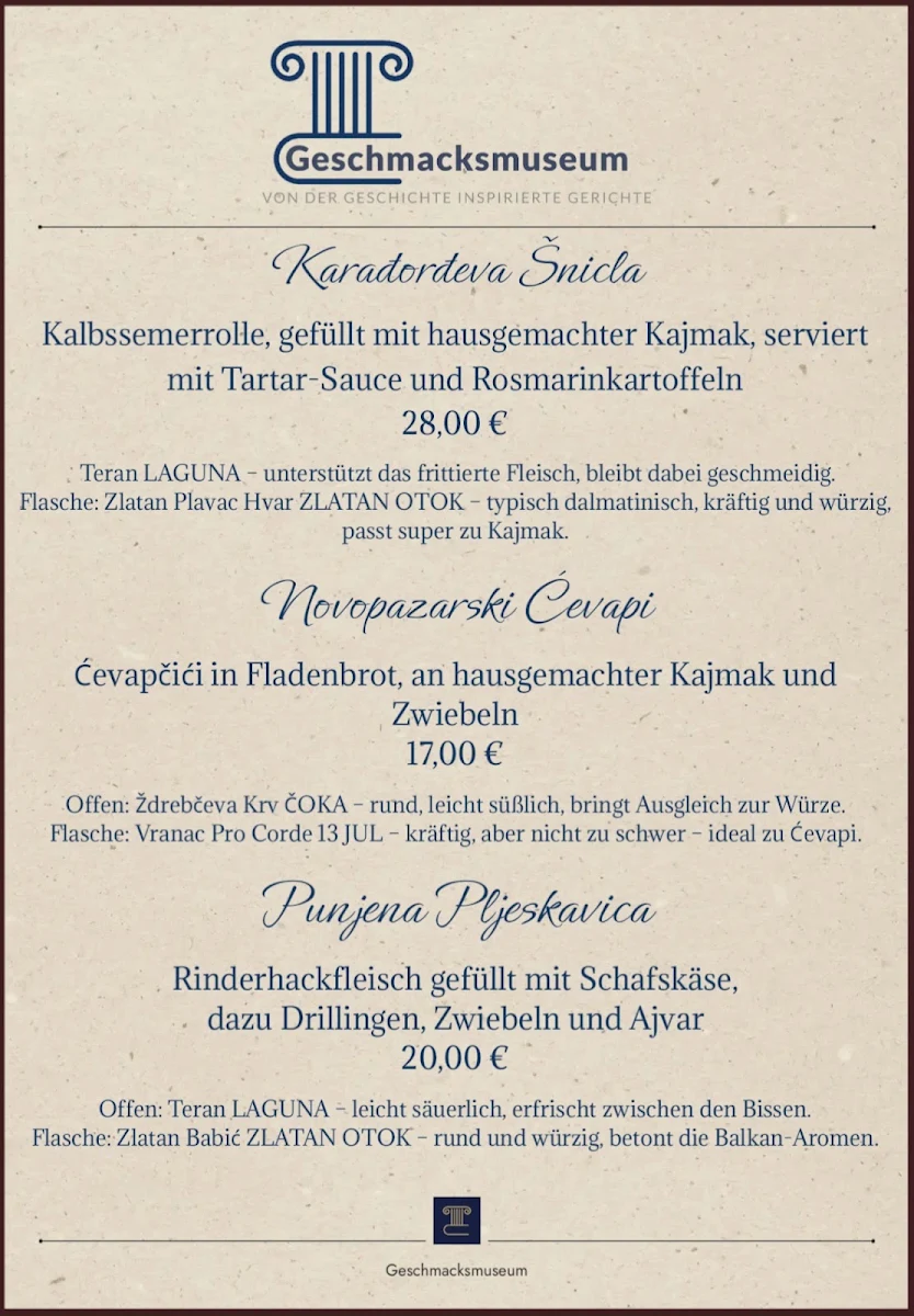 Speisekarte photo 1