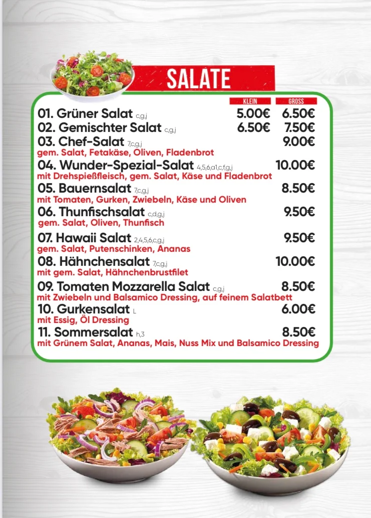 Speisekarte photo 4
