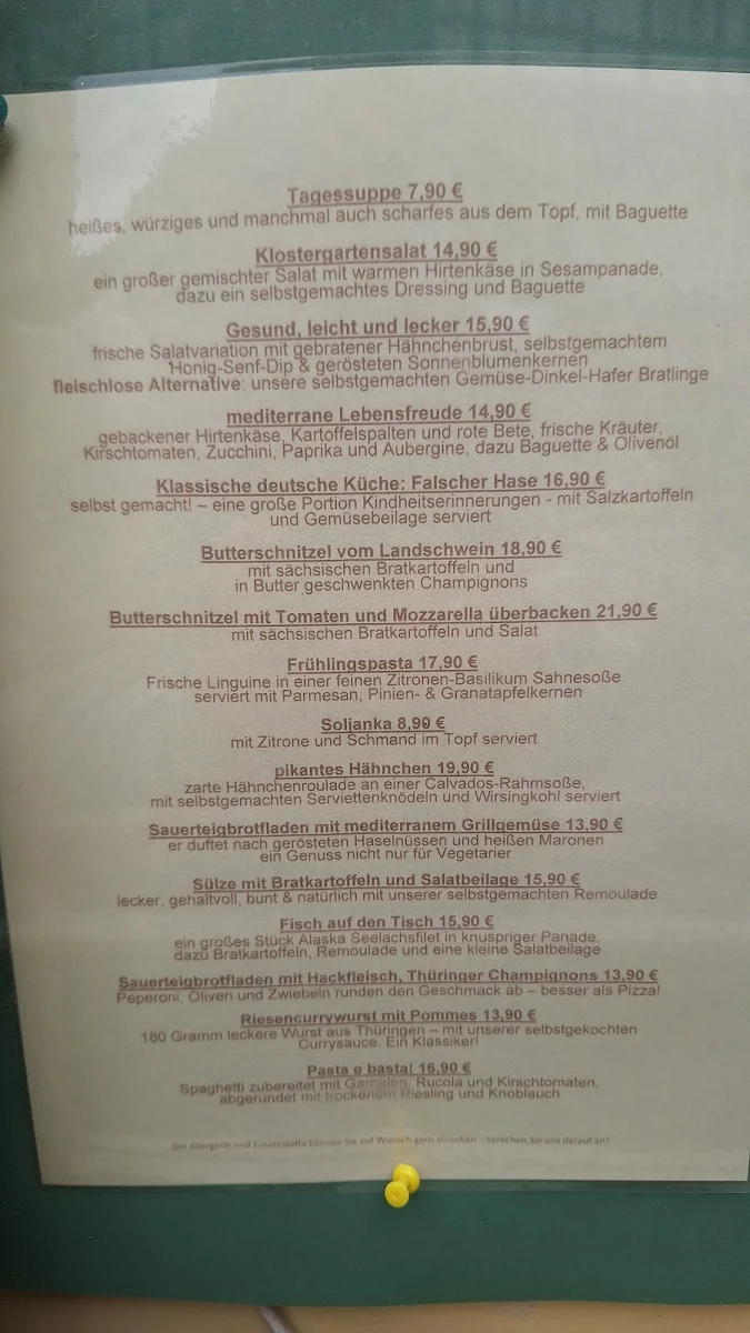 Speisekarte photo 2