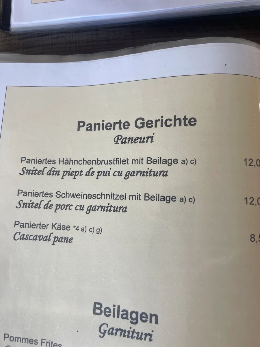 Speisekarte photo 5