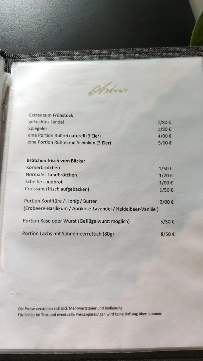 Speisekarte photo 3