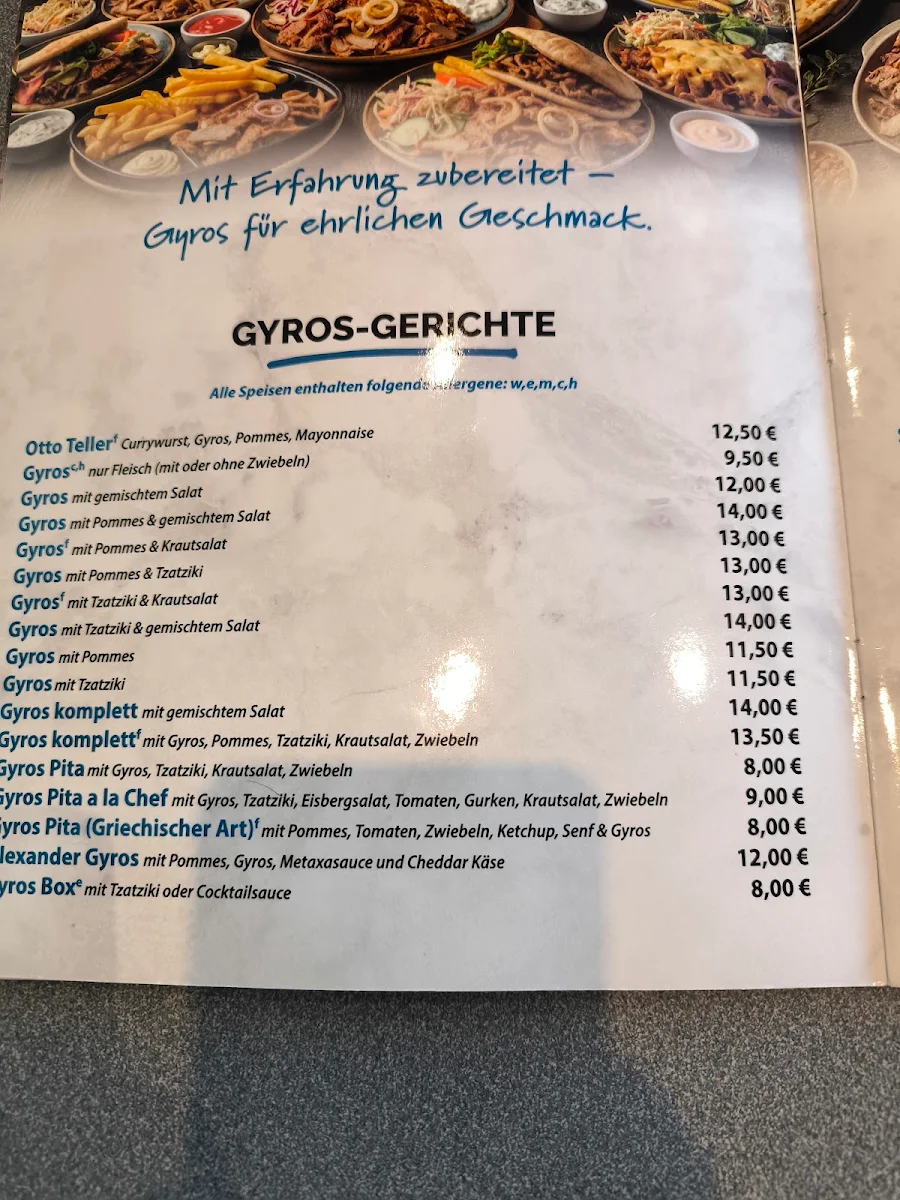 Speisekarte photo 3