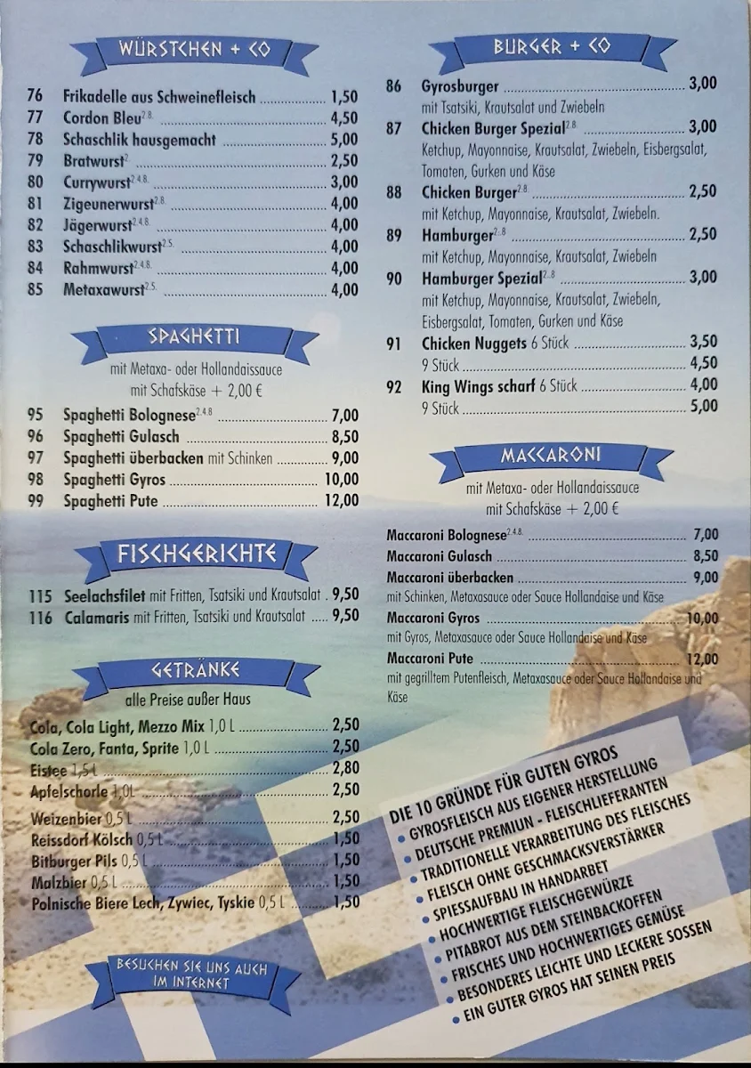 Speisekarte photo 5