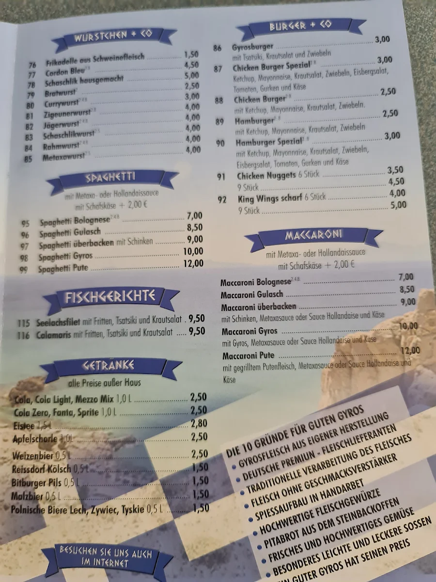 Speisekarte photo 8