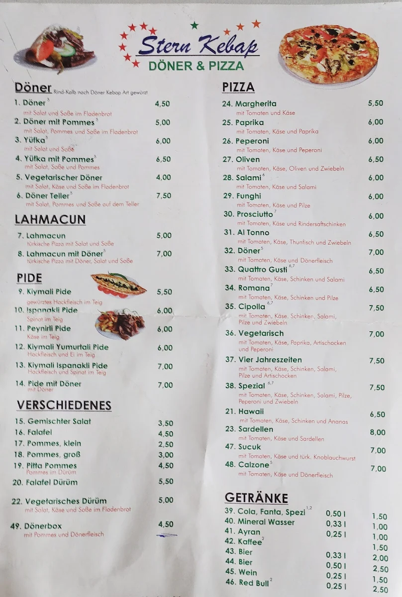 Speisekarte photo 3