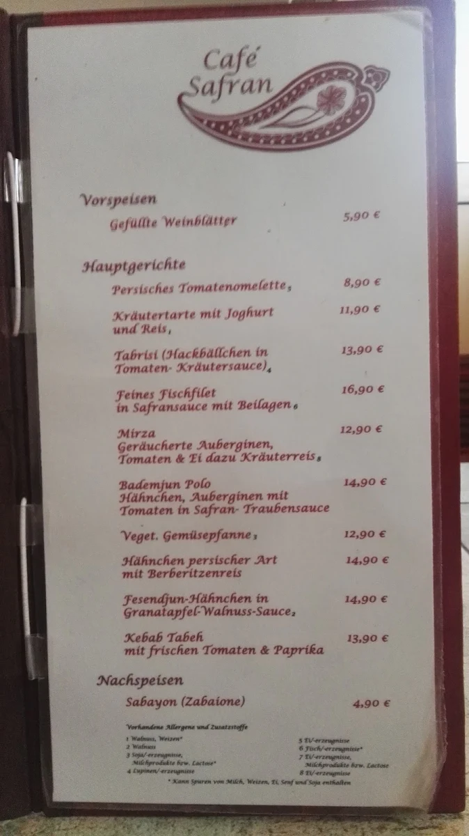 Speisekarte photo 4