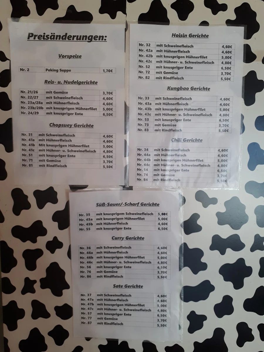 Speisekarte photo 5