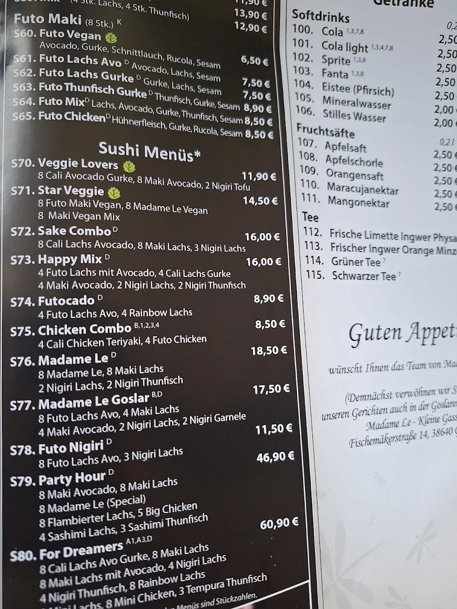 Speisekarte photo 8