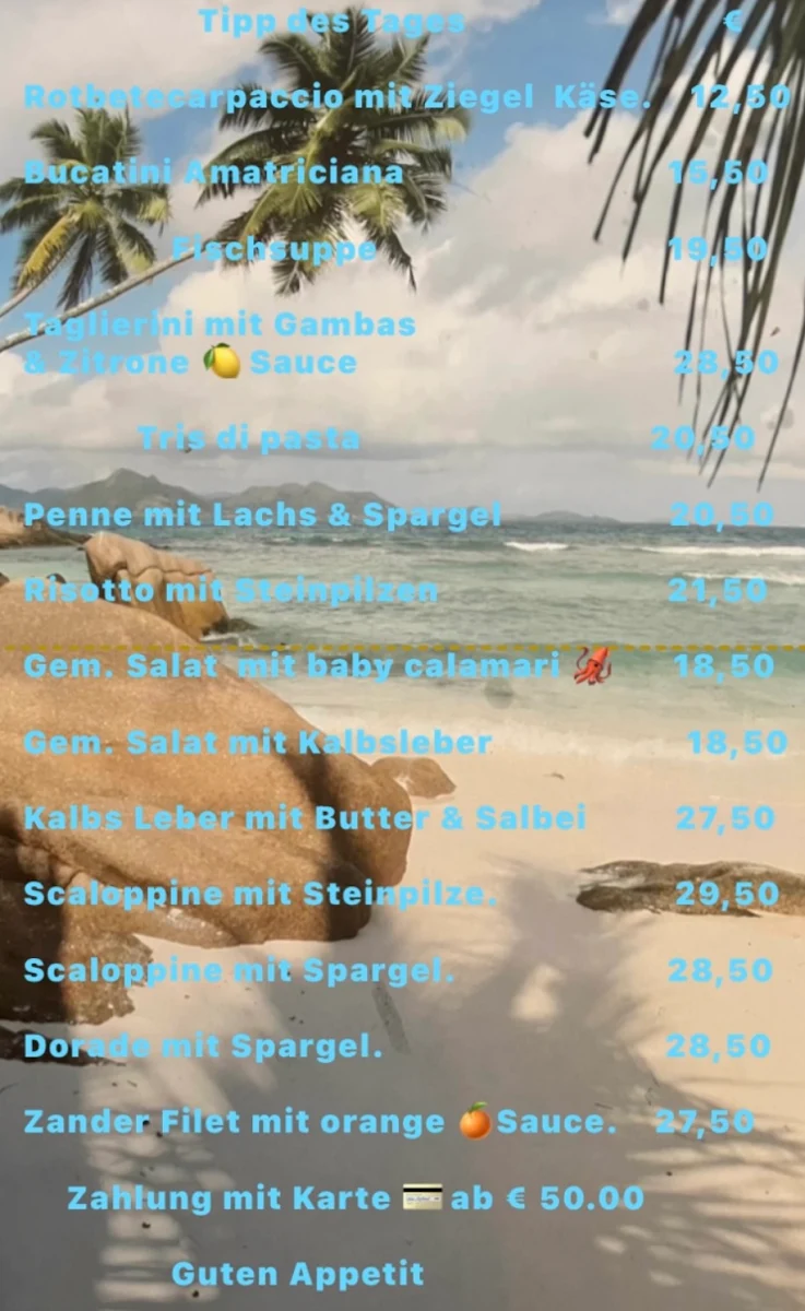 Speisekarte photo 5