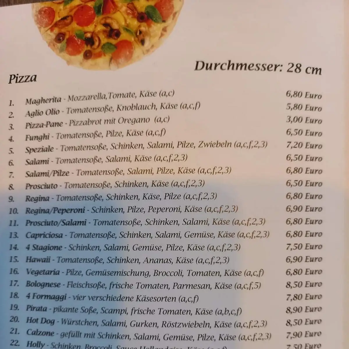 Speisekarte photo 3