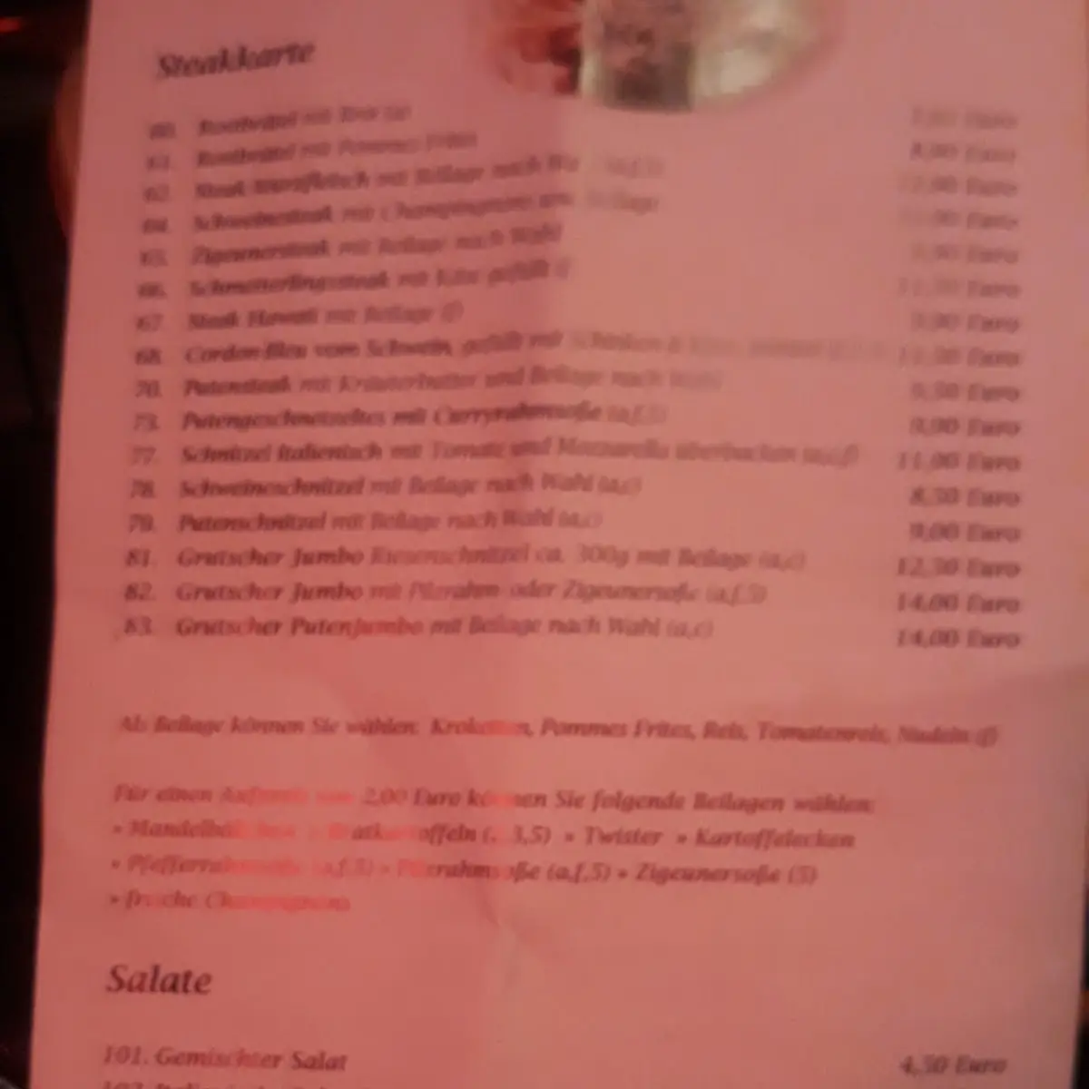 Speisekarte photo 6