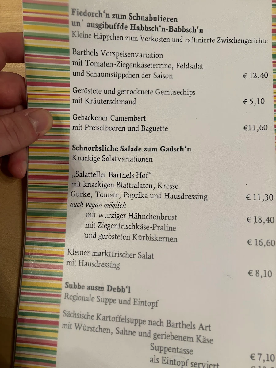Speisekarte photo 2