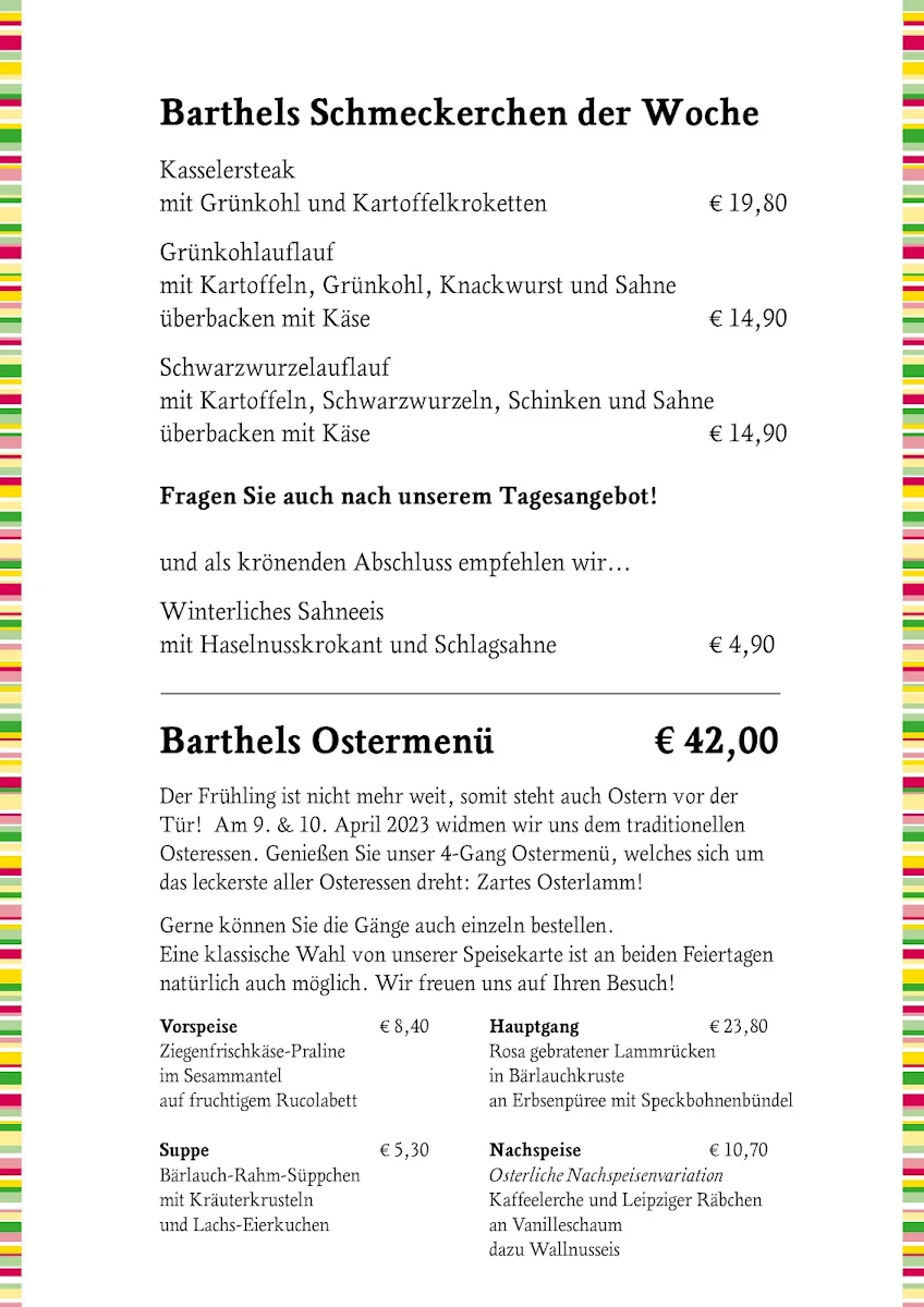 Speisekarte photo 3