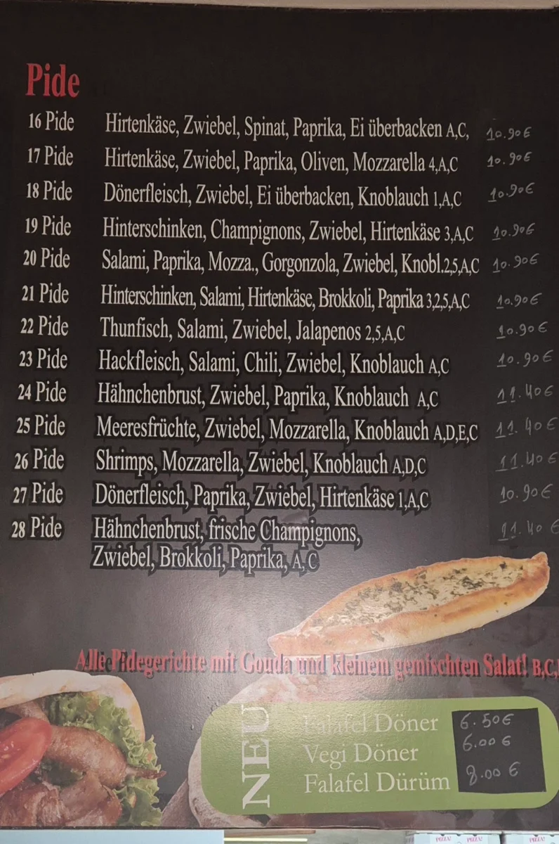 Speisekarte photo 1