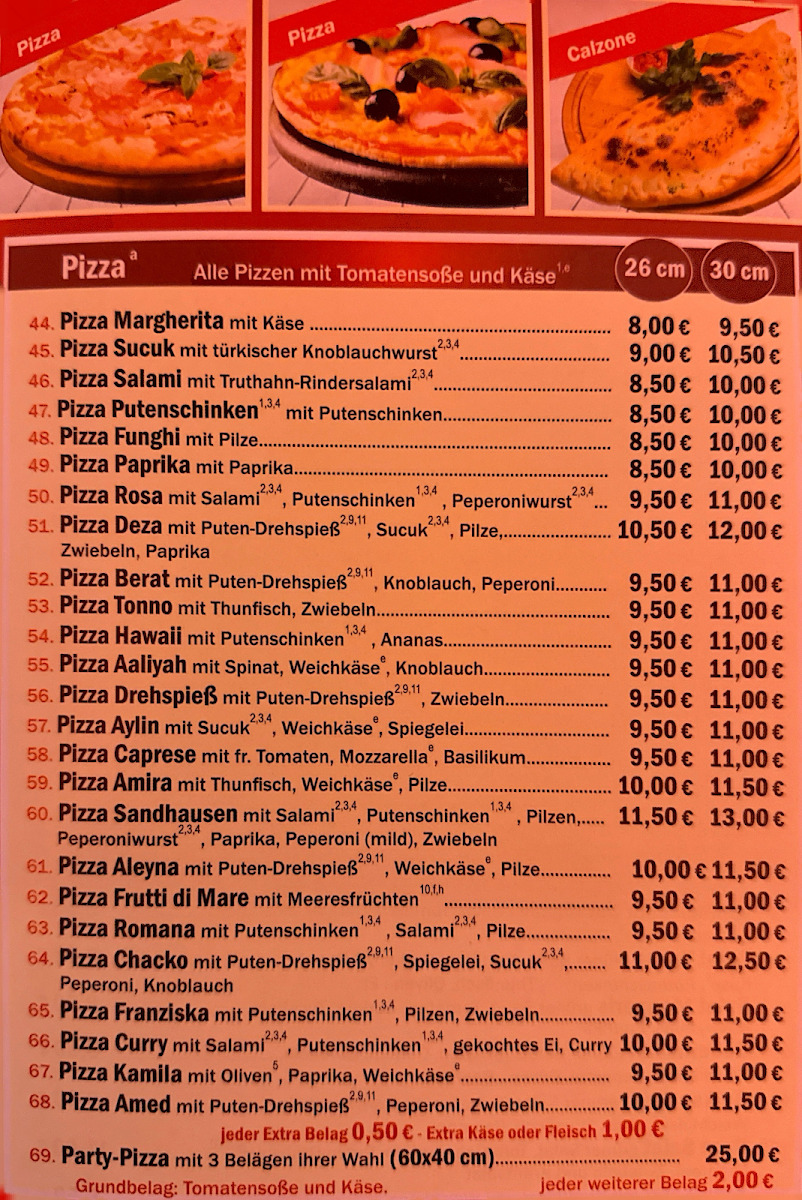 Speisekarte photo 1